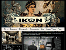 Tablet Screenshot of ikondomain.com